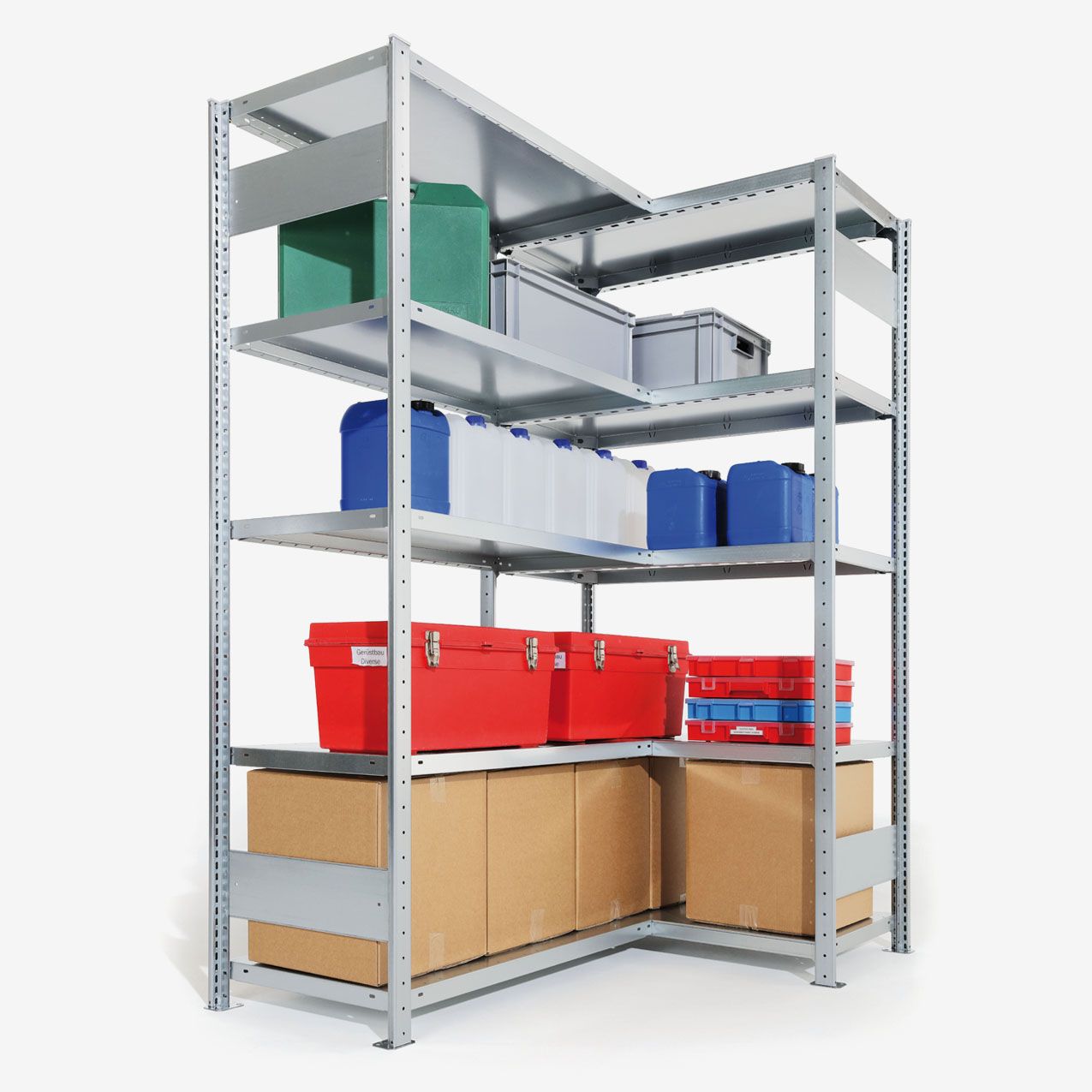 META CLIP plug in corner shelf