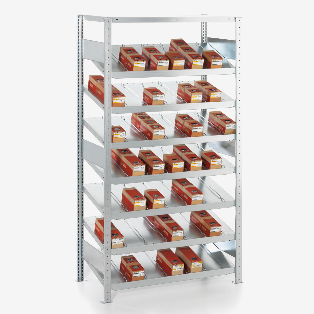 META CLIP S3 Rayonnage à tablettes inclinées